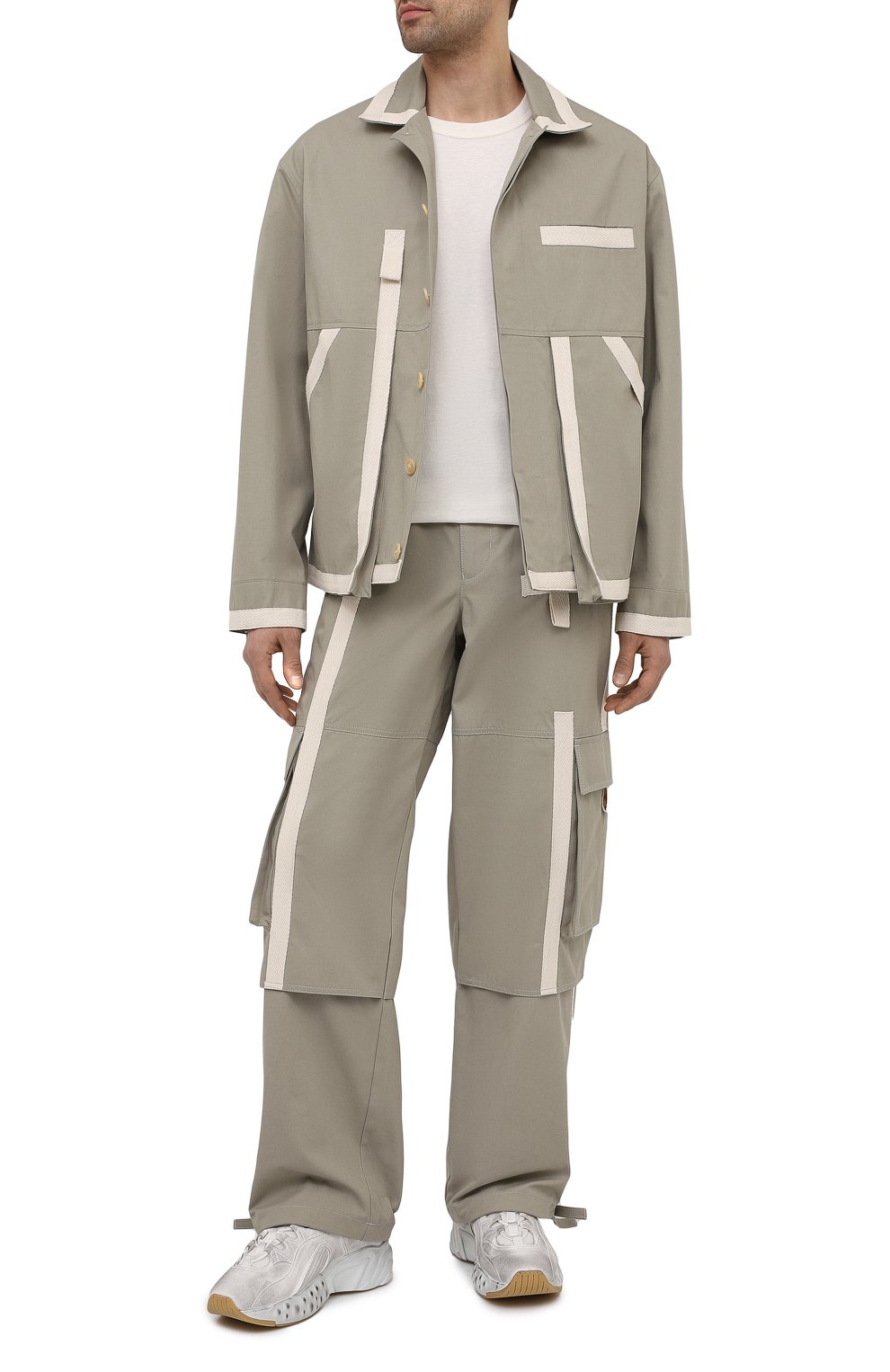 Хлопковые брюки-карго JACQUEMUS, арт. 215PA05/101530, фото 2