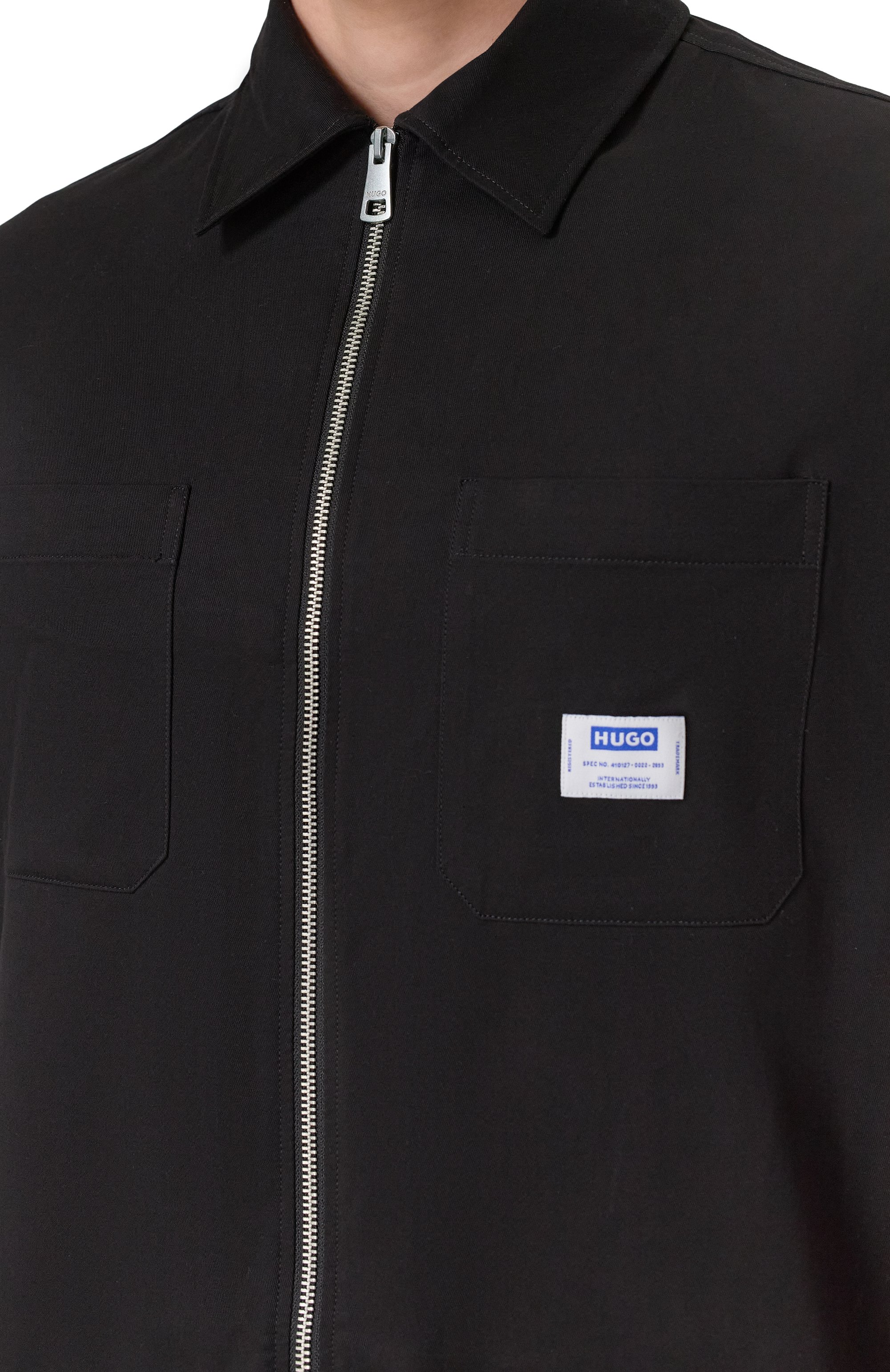 Хлопковая рубашка HUGO BLUE, арт. 50545166, фото 5