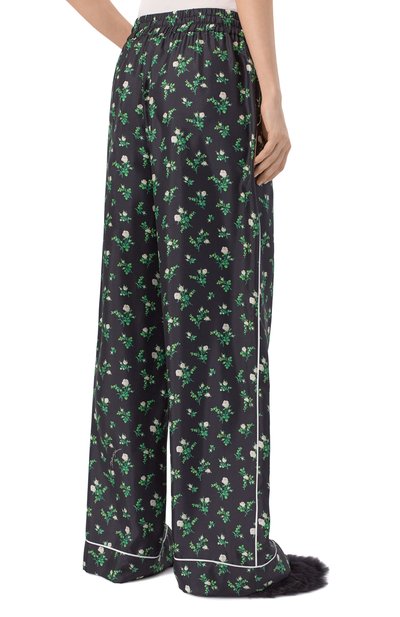 Шелковые брюки DOLCE & GABBANA, арт. FTDKTT/IS13G, фото 4