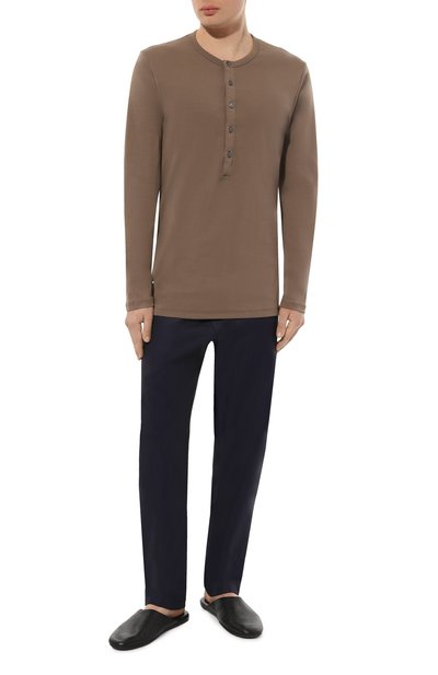 Хлопковый лонгслив-хенли TOM FORD, арт. T4M15104/214, фото 2