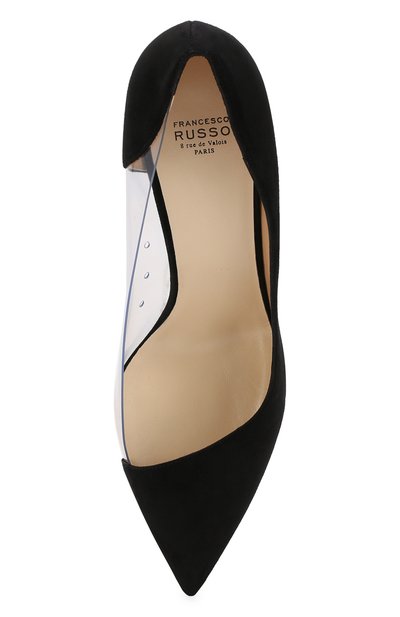 Замшевые туфли FRANCESCO RUSSO, арт. R1P489/SUEDE/PVC, фото 5