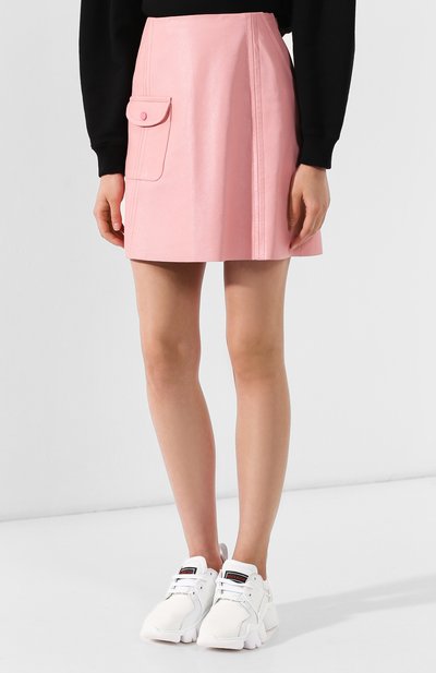 Кожаная юбка DROME, арт. DPD1850VC/D1544C, фото 3