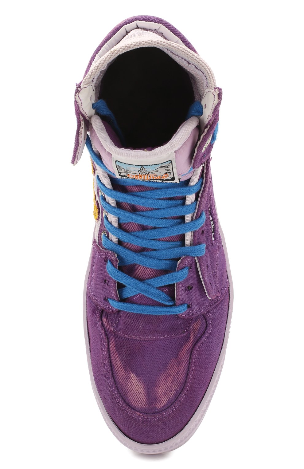 Текстильные кеды off-court OFF-WHITE, арт. 0MIA065R20D330012900, фото 5