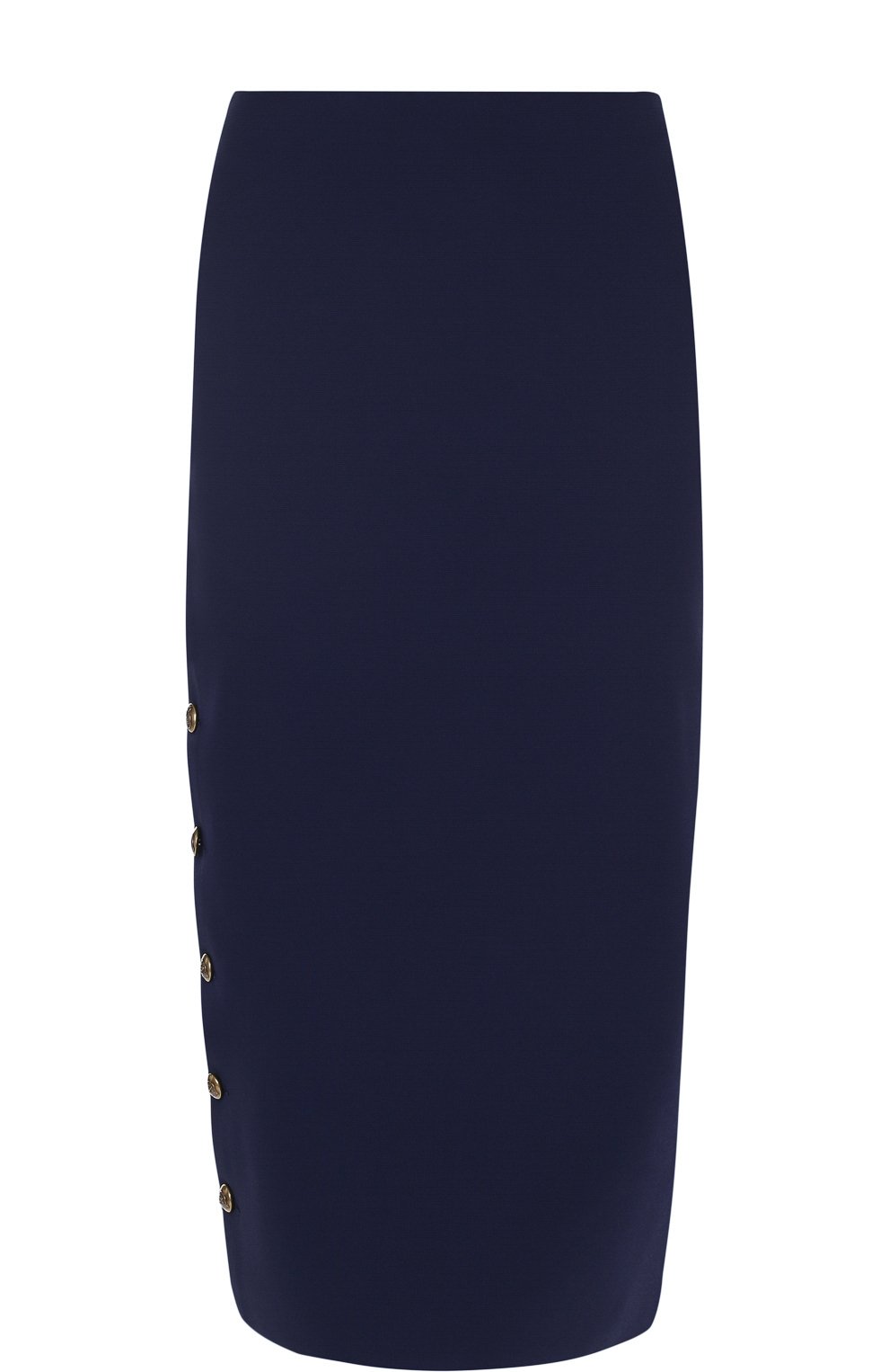 Однотонная юбка-карандаш RALPH LAUREN темно-синего цвета по цене 199500 руб., арт. 290705776, фото 1 Однотонная юбка-карандаш RALPH LAUREN, арт. 290705776, фото 1