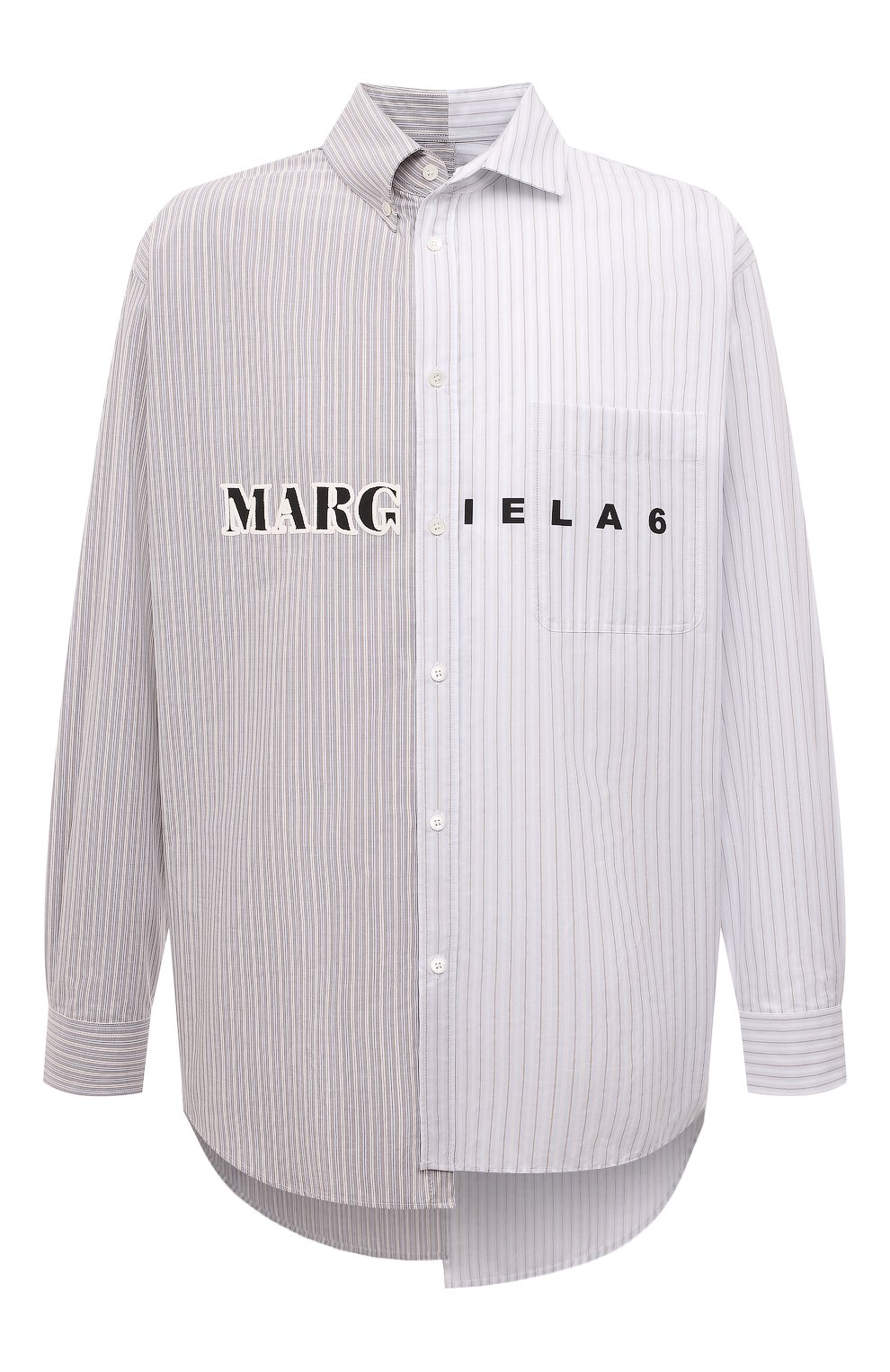 Хлопковая рубашка MM6, арт. S52DL0216/S76458, фото 1