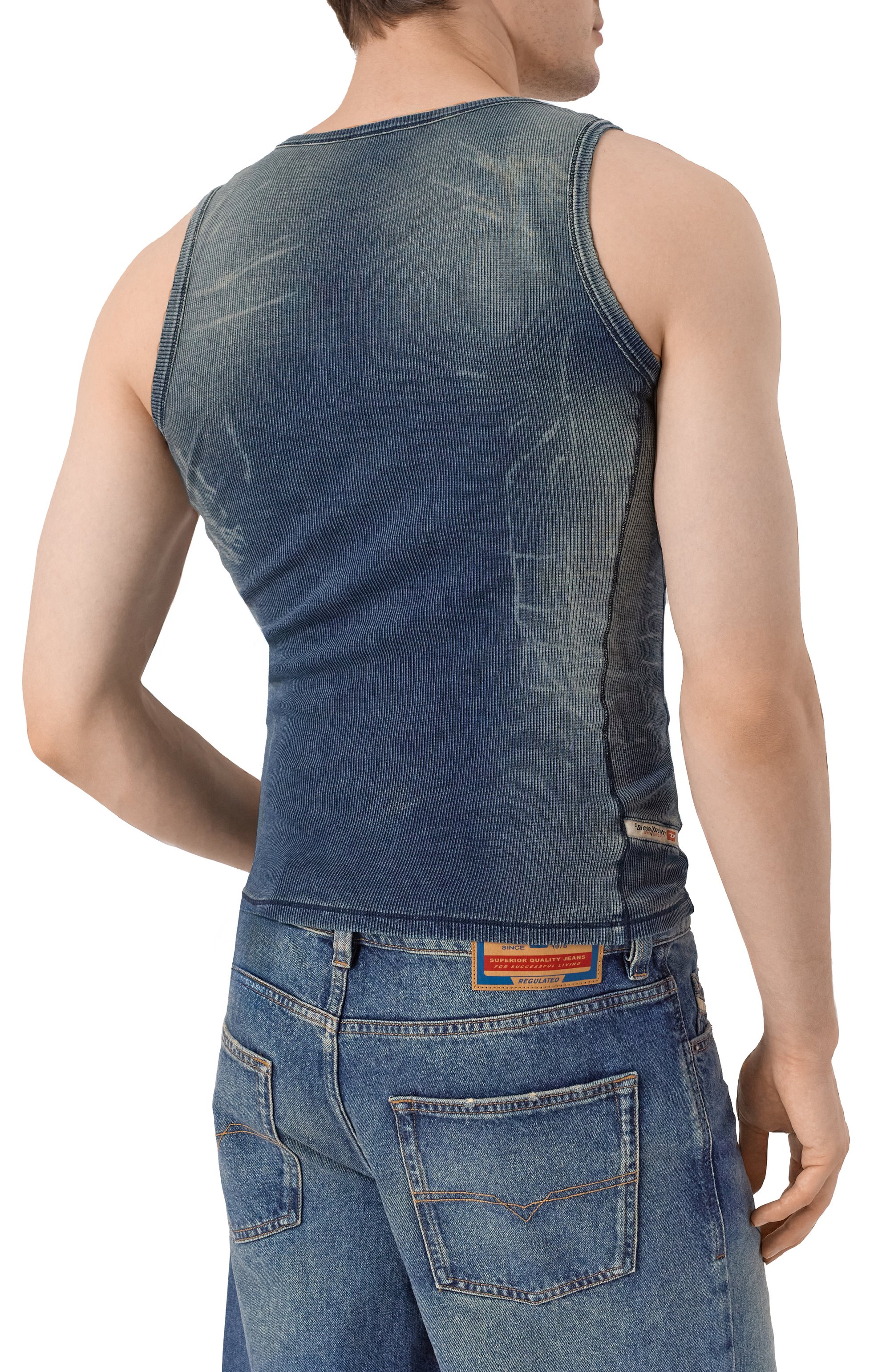 Хлопковая майка DIESEL, арт. A19152/0HJBE, фото 4