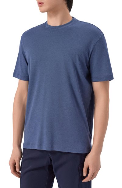 Футболка из хлопка и лиоцелла PAUL&SHARK, арт. 25411026_001, фото 3