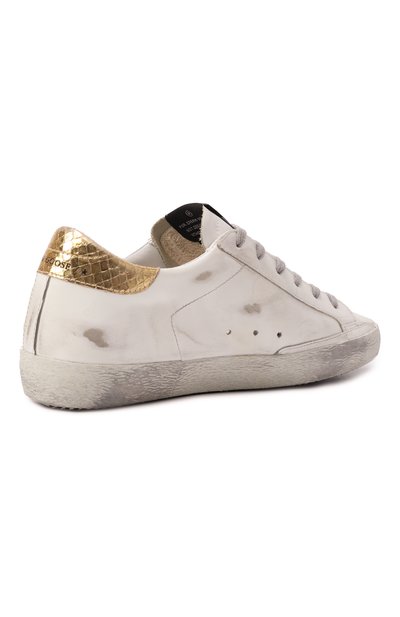 Кожаные кеды super star GOLDEN GOOSE DELUXE BRAND, арт. GWF00101.F000861, фото 5