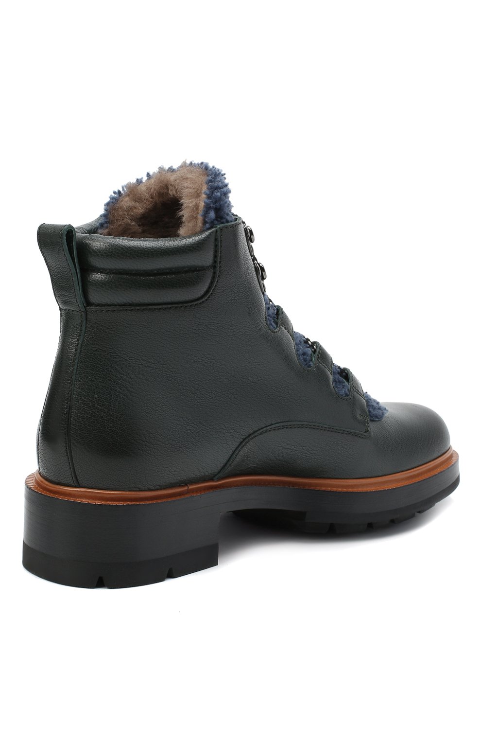 Кожаные ботинки SANTONI, арт. WTWW58814SQ0ANYBV80, фото 4