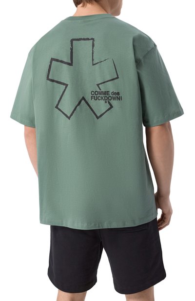 Хлопковая футболка COMME DES FUCKDOWN, арт. CFABM01506, фото 4