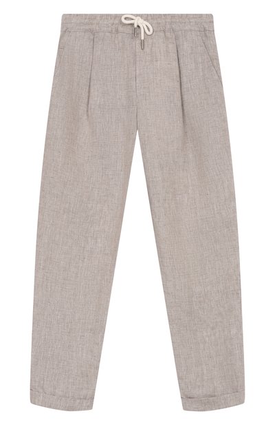 Льняные брюки BRUNELLO CUCINELLI, арт. BB430P503C