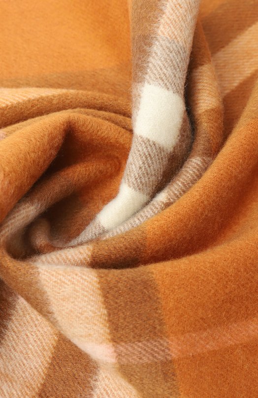Кашемировый шарф Burberry 8112644 Оранжевый  8112644 Фото 3