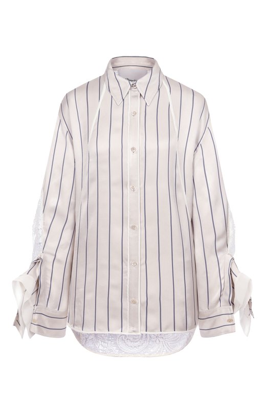 Рубашка из вискозы 3.1 Phillip Lim S252-21681FST Кремовый S252-21681FST