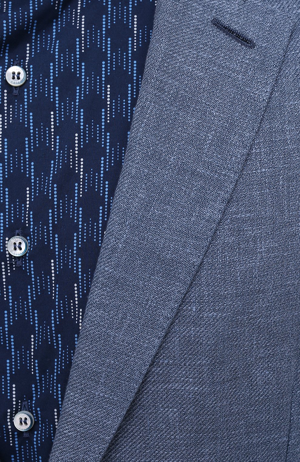 Пиджак изо льна и шелка ZEGNA, арт. 949544/1DJSS0, фото 5