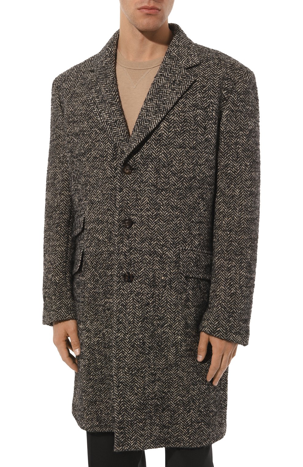 Шерстяное пальто GUCCI, арт. 632730 Z419M, фото 3