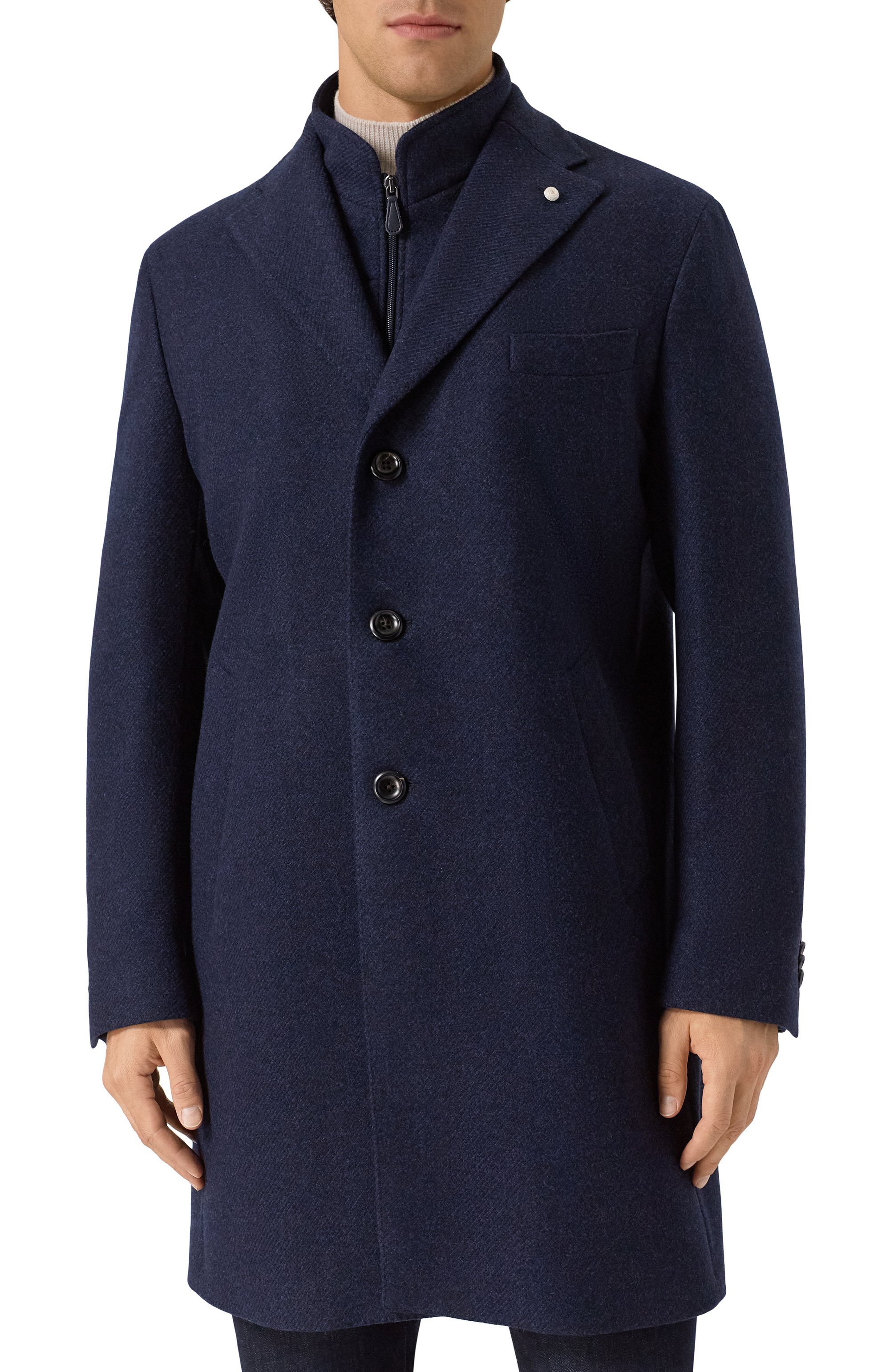 Шерстяное пальто L.B.M. 1911, арт. 7190/57537, фото 3