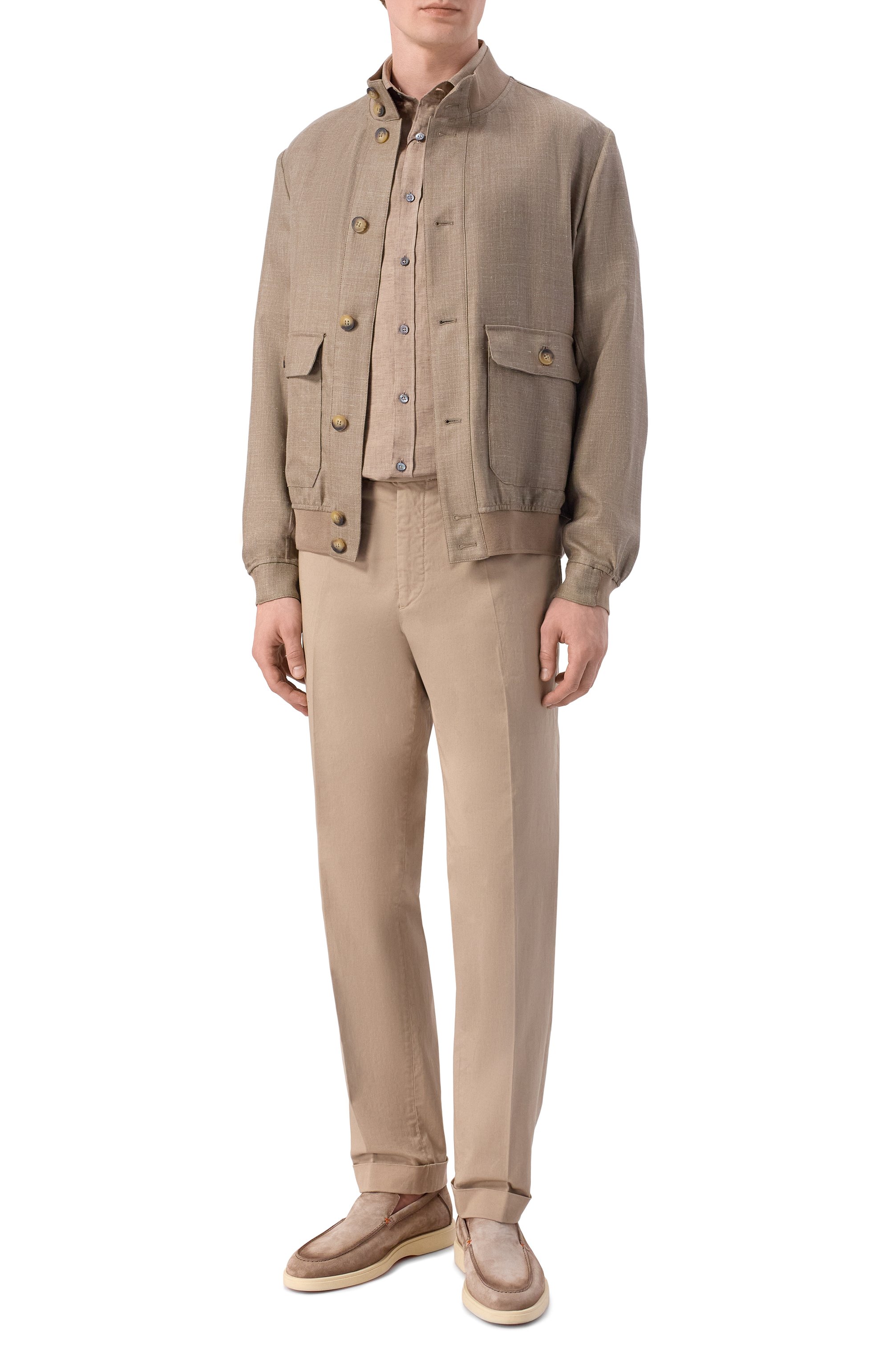 Льняная рубашка CANALI, арт. CSM7077/GL03099, фото 2