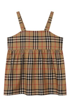Хлопковый топ BURBERRY, арт. 8062690A7028_, фото 1