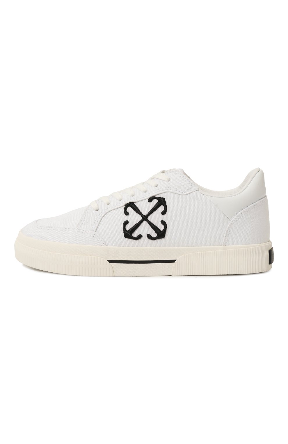 Текстильные кеды new low vulcanized OFF-WHITE, арт. 0MIA293S24FAB001, фото 2