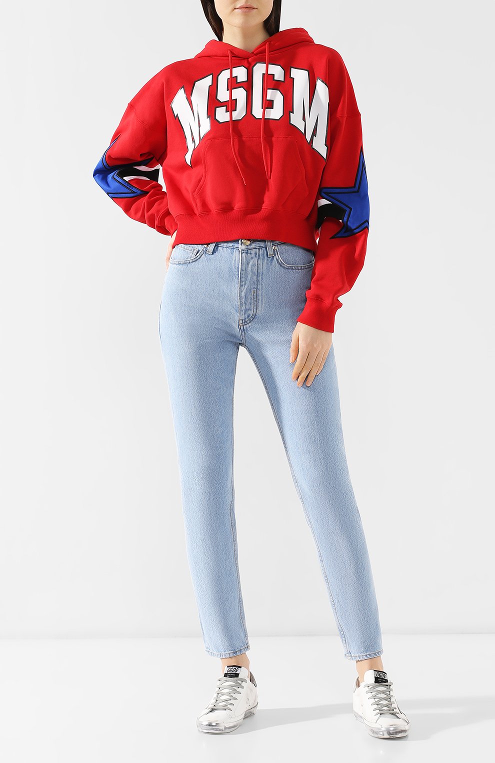 Джинсы прямого кроя TWO WOMEN IN THE WORLD, арт. KAR0LINA/UVTB6, фото 2