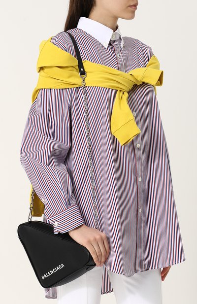 Клатч triangle duffle s BALENCIAGA, арт. 516666/C8K02, фото 5