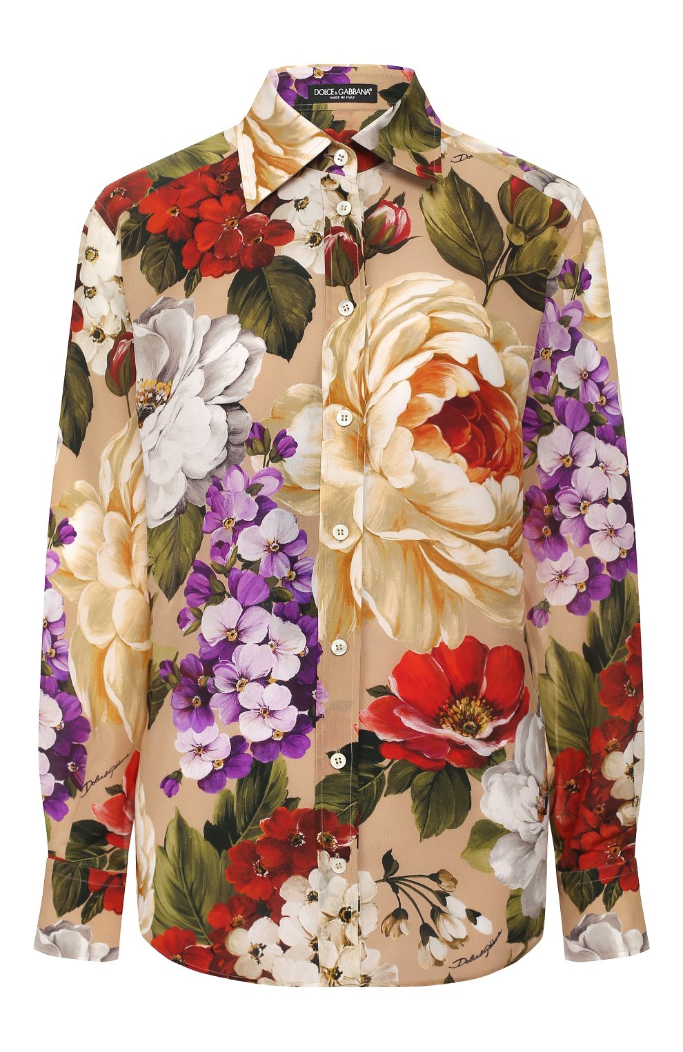 Шелковая блузка DOLCE & GABBANA, арт. F5M43T/IS1A0, фото 1
