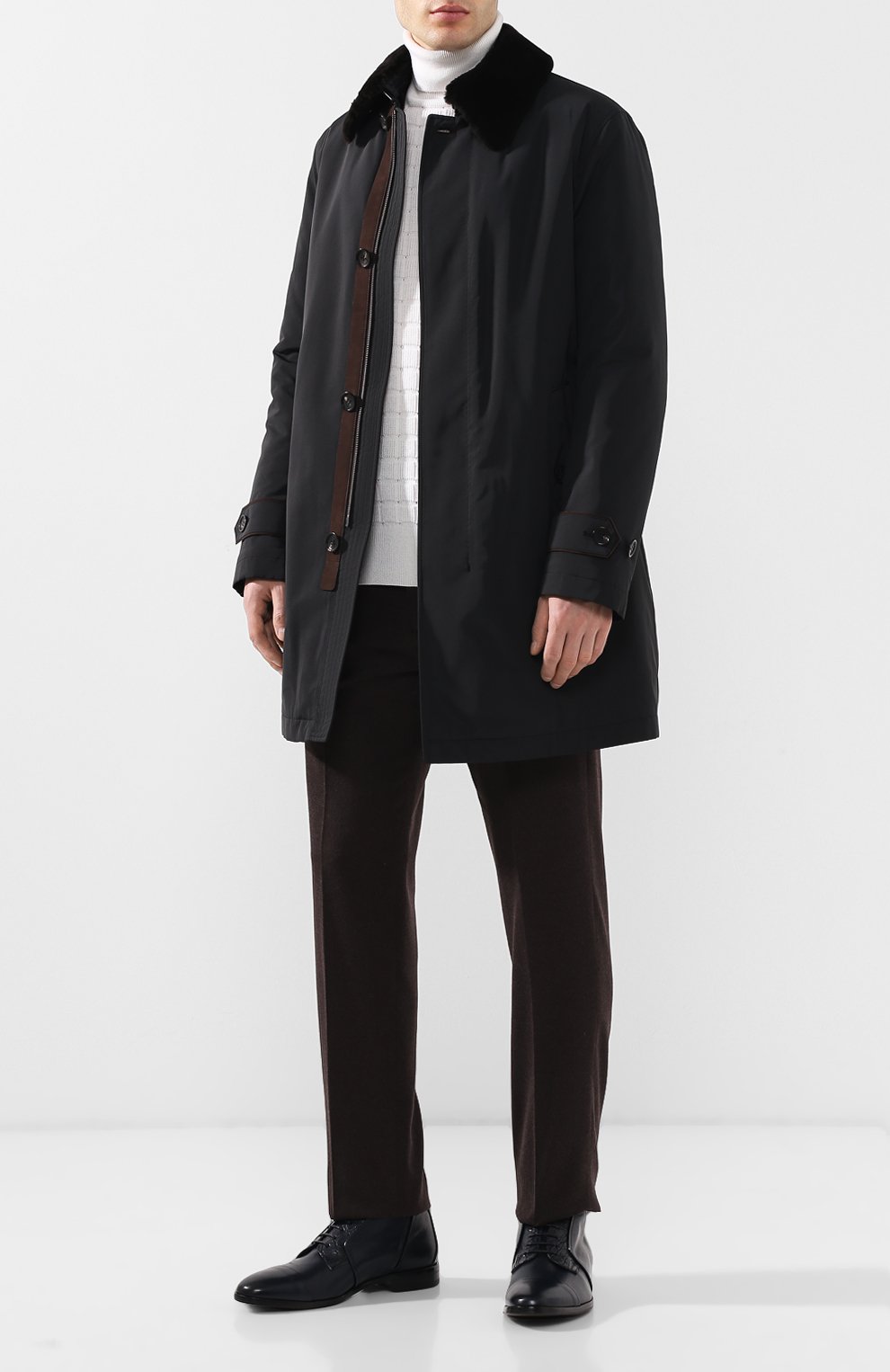 Кожаные ботинки ZILLI, арт. MDQ-B021/003, фото 2