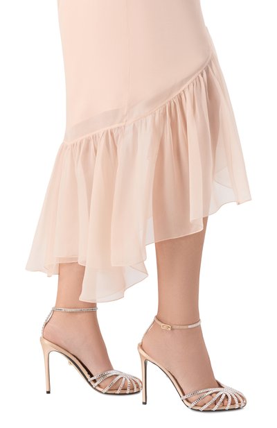 Текстильные босоножки penelope 110 ALEVI MILANO, арт. L26SC015.U.0222X01/SATIN, фото 2