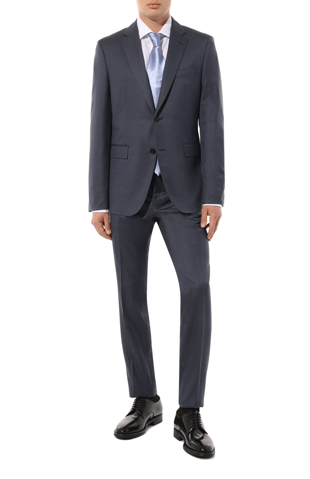 Хлопковая сорочка CANALI белого цвета по цене 24850 руб., арт. 718/GA60130, фото 2 Хлопковая сорочка CANALI, арт. 718/GA60130, фото 2