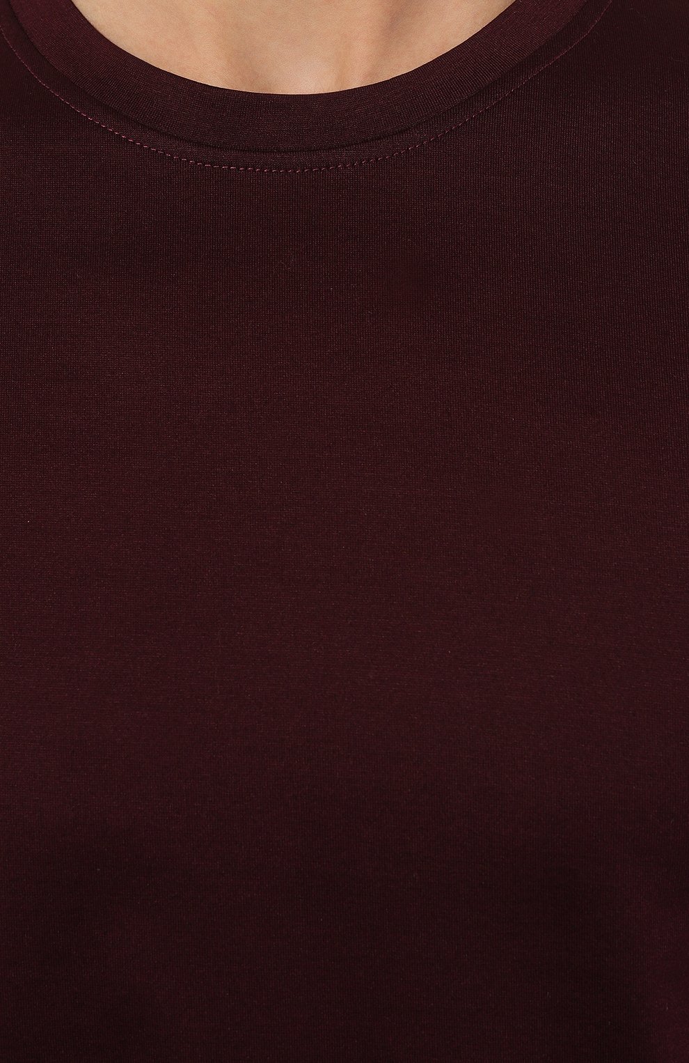Хлопковая футболка MVST бордового цвета по цене 39500 руб., арт. 13M660.MK00.MUST, фото 5 Хлопковая футболка MVST, арт. 13M660.MK00.MUST, фото 5