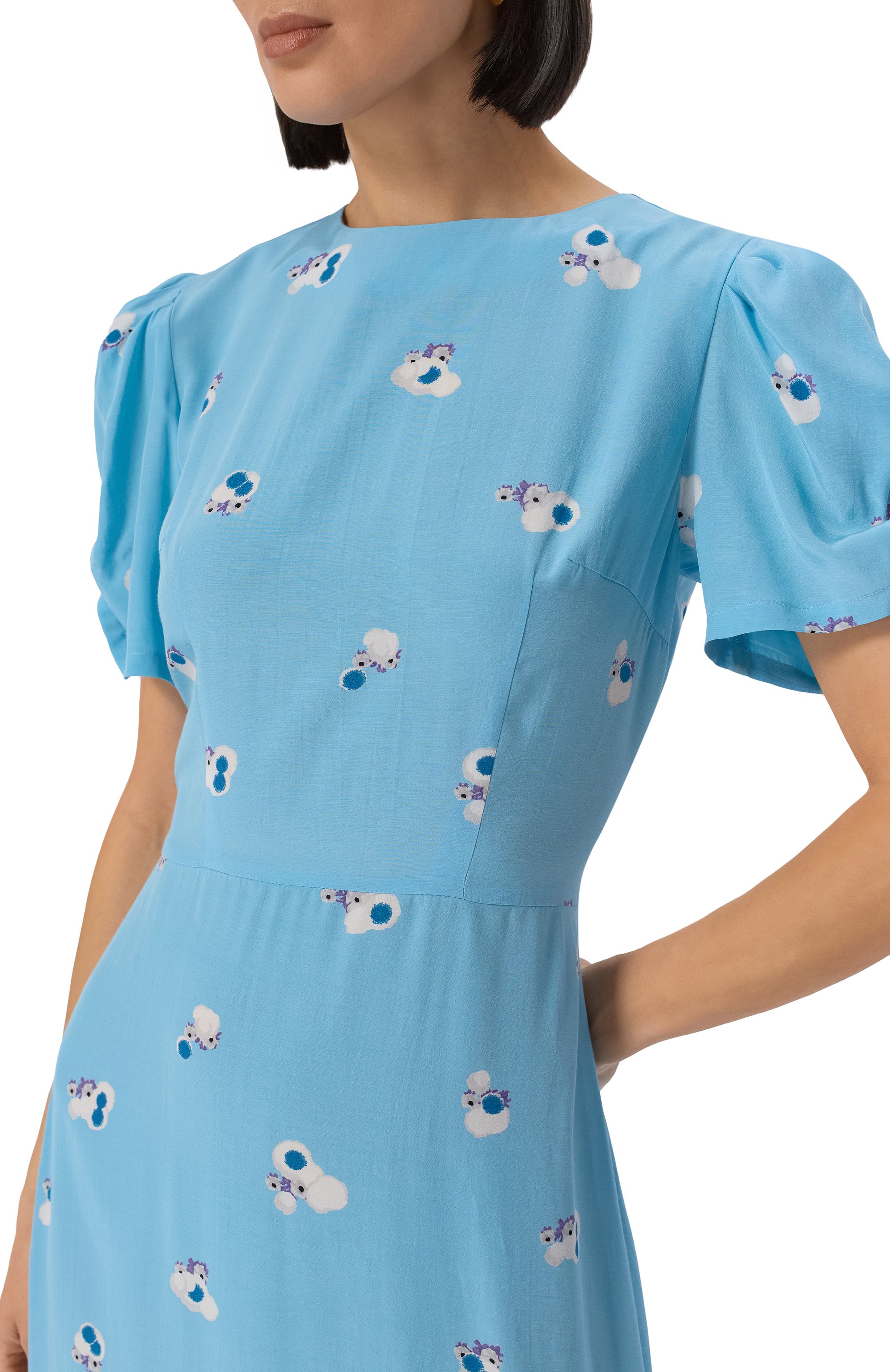 Платье из вискозы ELLYME, арт. 00306, фото 5