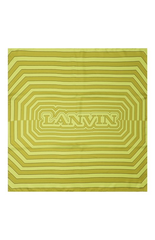 Шелковый платок Lanvin 6L9090/SR554/ Зелёный  6L9090/SR554/ Фото 5