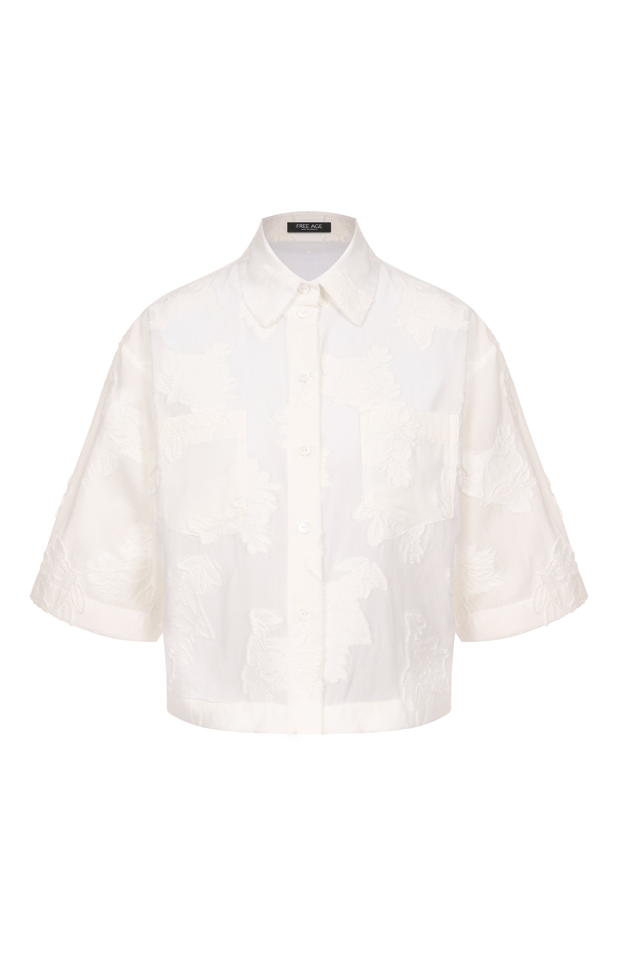 Хлопковая рубашка FREEAGE, арт. WS25.BL019.1010.101, фото 1