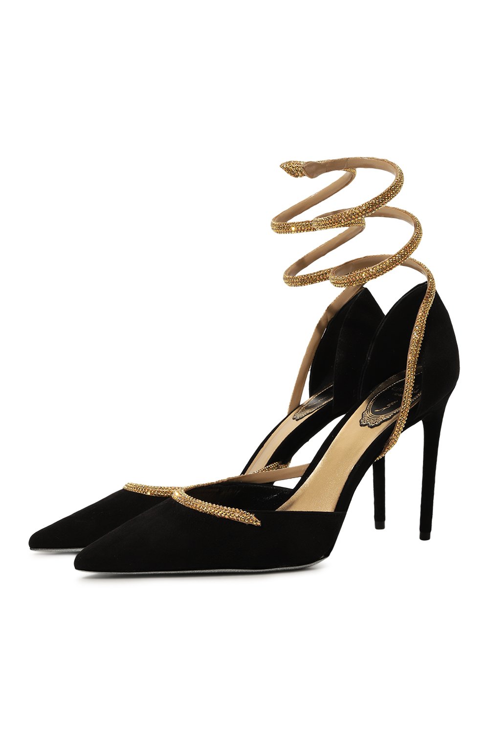 Замшевые туфли cleo 110 RENE CAOVILLA, арт. C11926-105/C001, фото 1