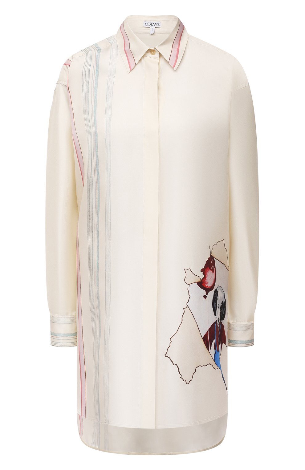 Шелковая рубашка LOEWE, арт. S359337XDY, фото 1