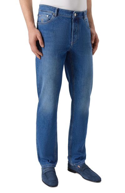 Джинсы traditional fit BRUNELLO CUCINELLI, арт. M283PB3210, фото 3