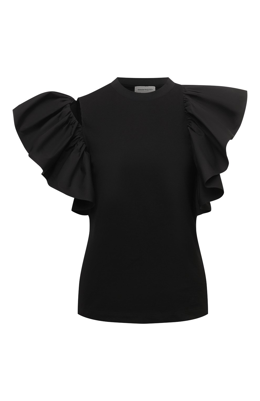 Хлопковый топ ALEXANDER MCQUEEN, арт. 683042/QLAAA, фото 1