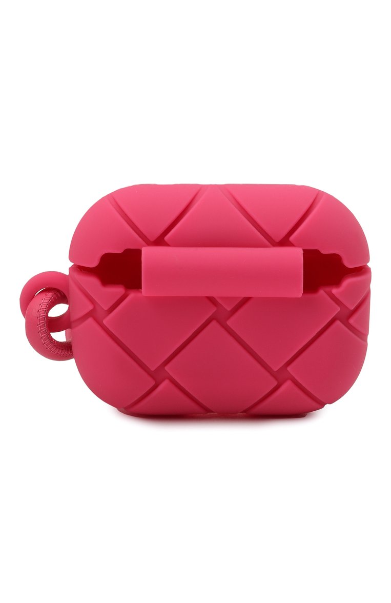 Чехол для airpods pro BOTTEGA VENETA розового цвета, арт. 650530/V0EY1 | Фото 4 (Материал: Пластик; Региональные ограничения белый список (Axapta Mercury): Не проставлено; Нос: Не проставлено)