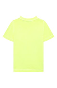 Детская хлопковая футболка SCOTCH AND SODA желтого цвета, арт. 170548-23-SSBM-D51 | Фото 2 (Рукава: Короткие; Мальчики Кросс-КТ: Футболка-одежда; Материал внешний: Хлопок; Нос: Не проставлено; Региональные ограничения белый список (Axapta Mercury): Не проставлено)