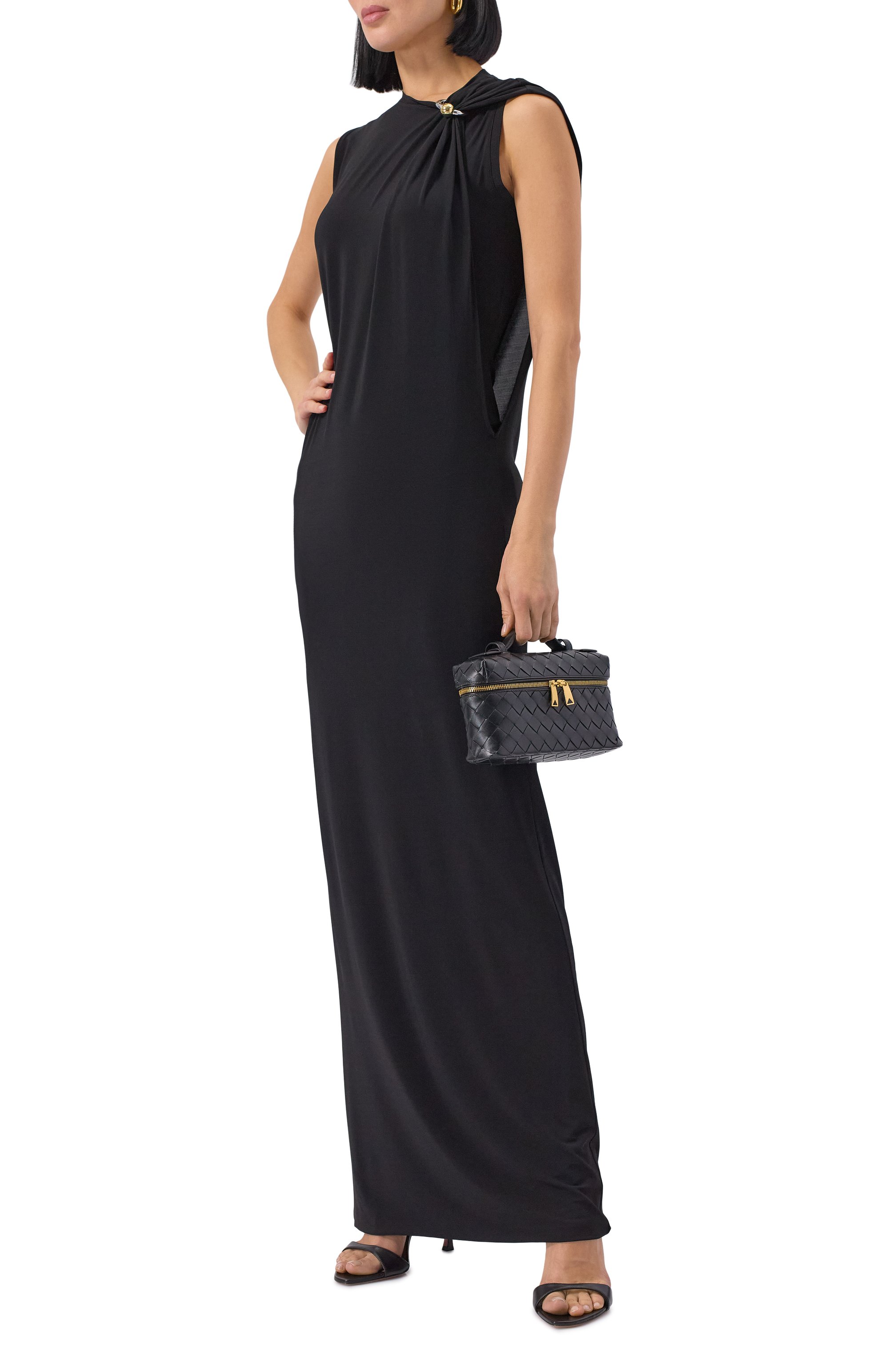 Платье из вискозы JEAN PAUL GAULTIER, арт. 25/03-W-DR032/J008, фото 2