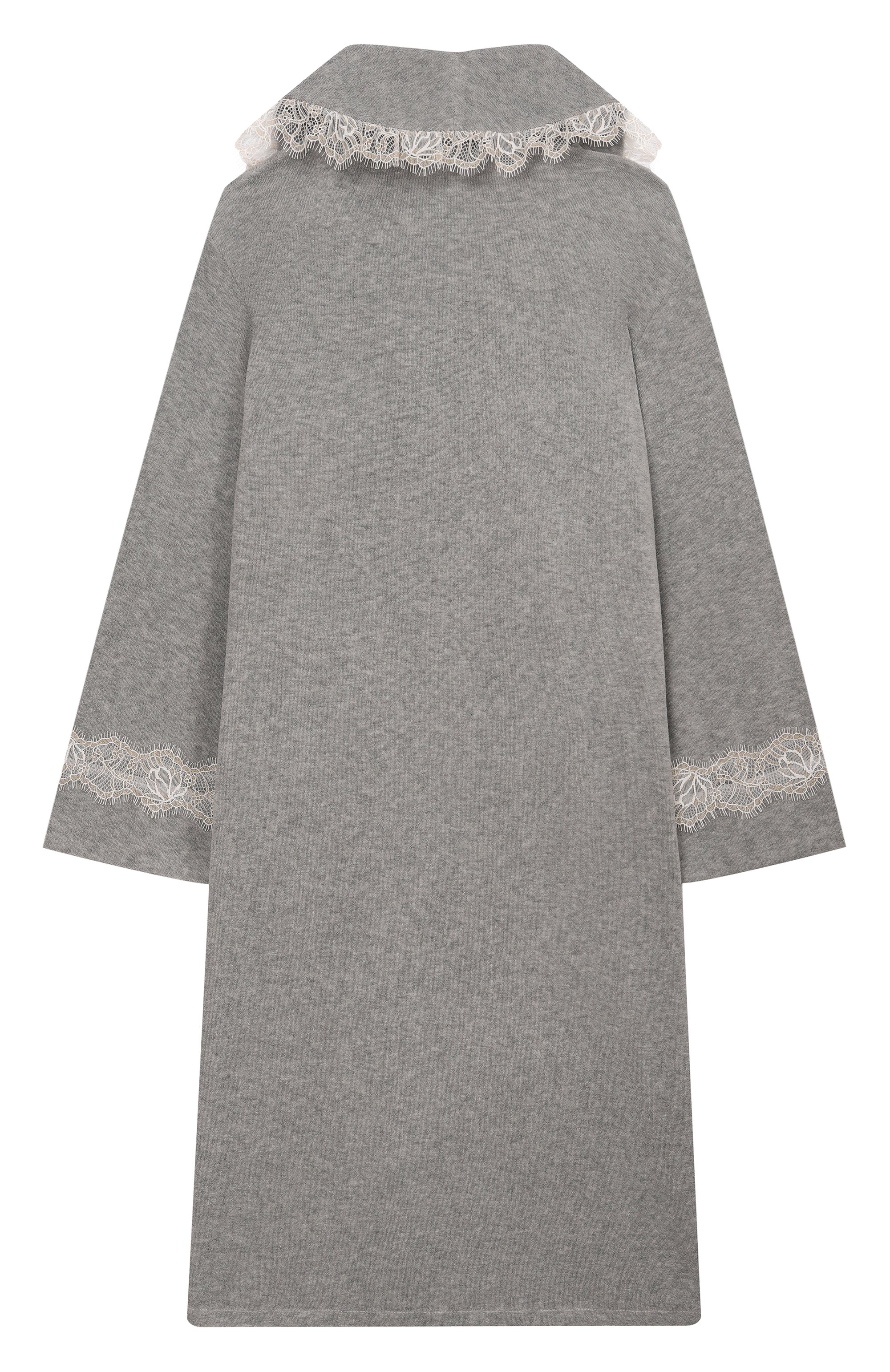 Хлопковый халат AMIKI CHILDREN серого цвета по цене 16450 руб., арт. SIM0NE, фото 2 Хлопковый халат AMIKI CHILDREN, арт. SIM0NE, фото 2