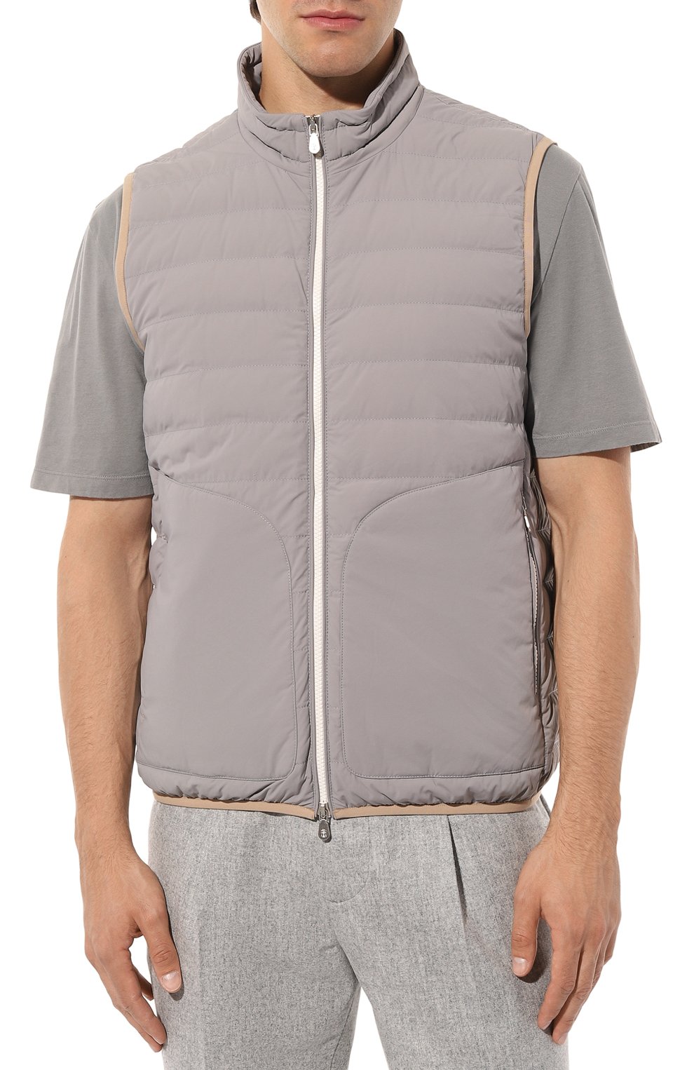 Пуховый жилет BRUNELLO CUCINELLI, арт. MM403B2226, фото 3