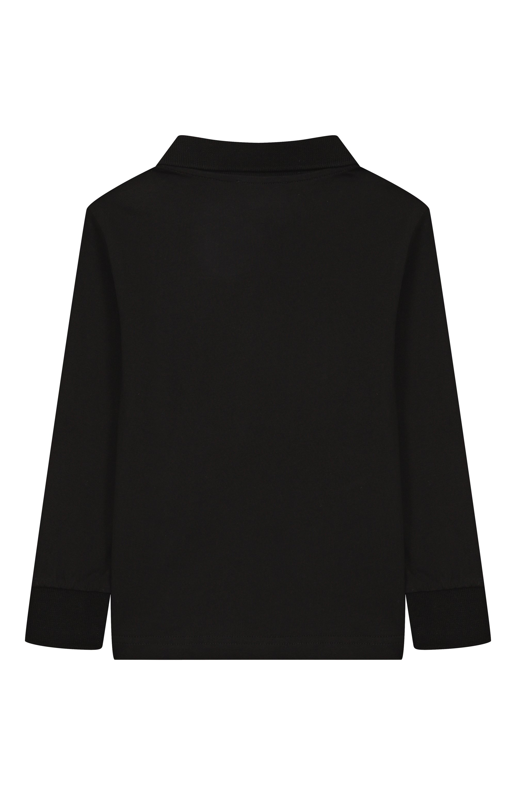 Хлопковое поло DIESEL черного цвета по цене 8995 руб., арт. J02467/KYAR1, фото 2 Хлопковое поло DIESEL, арт. J02467/KYAR1, фото 2