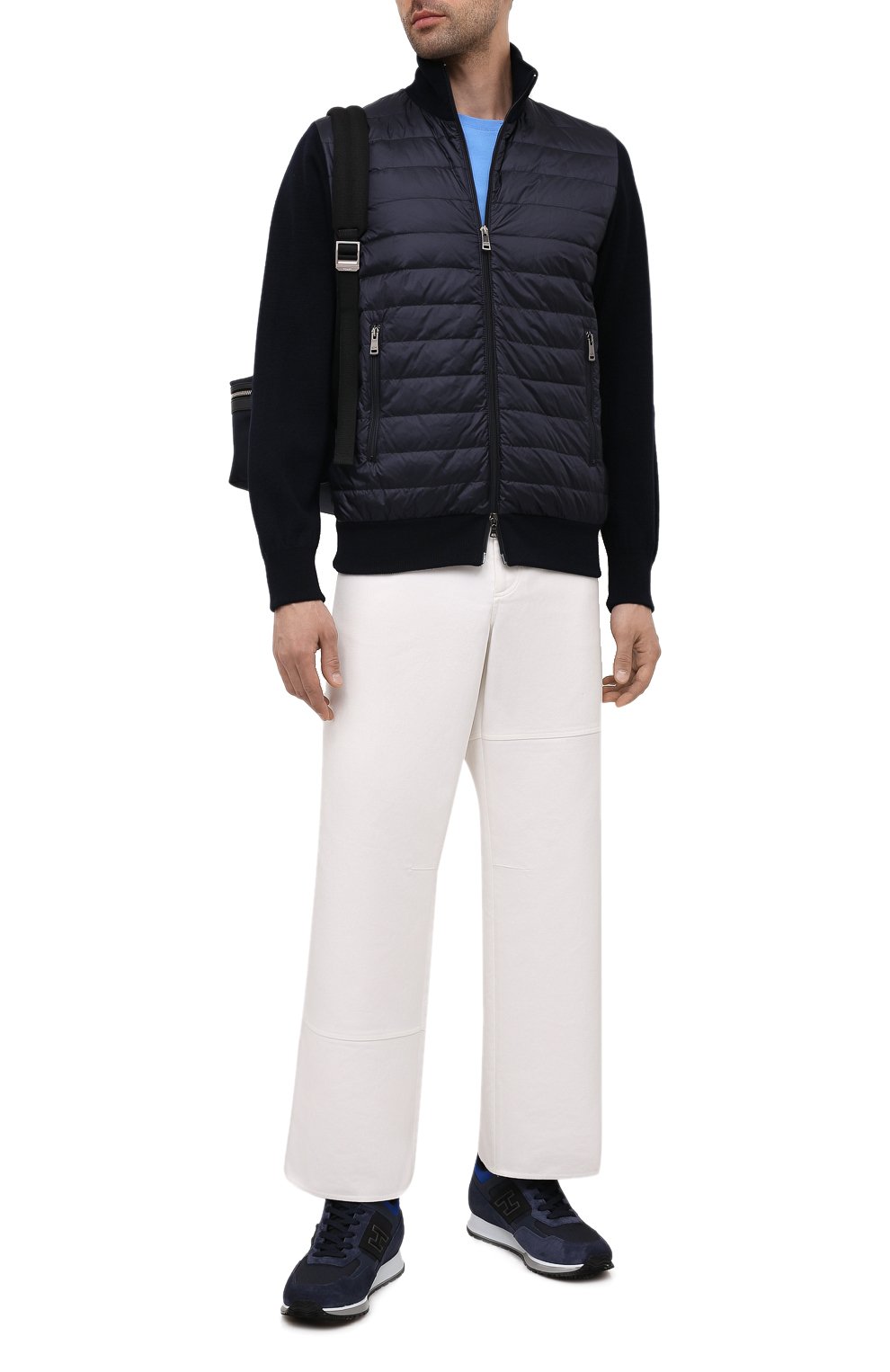 Комбинированные кроссовки HOGAN, арт. HXM3210K790QCG, фото 2