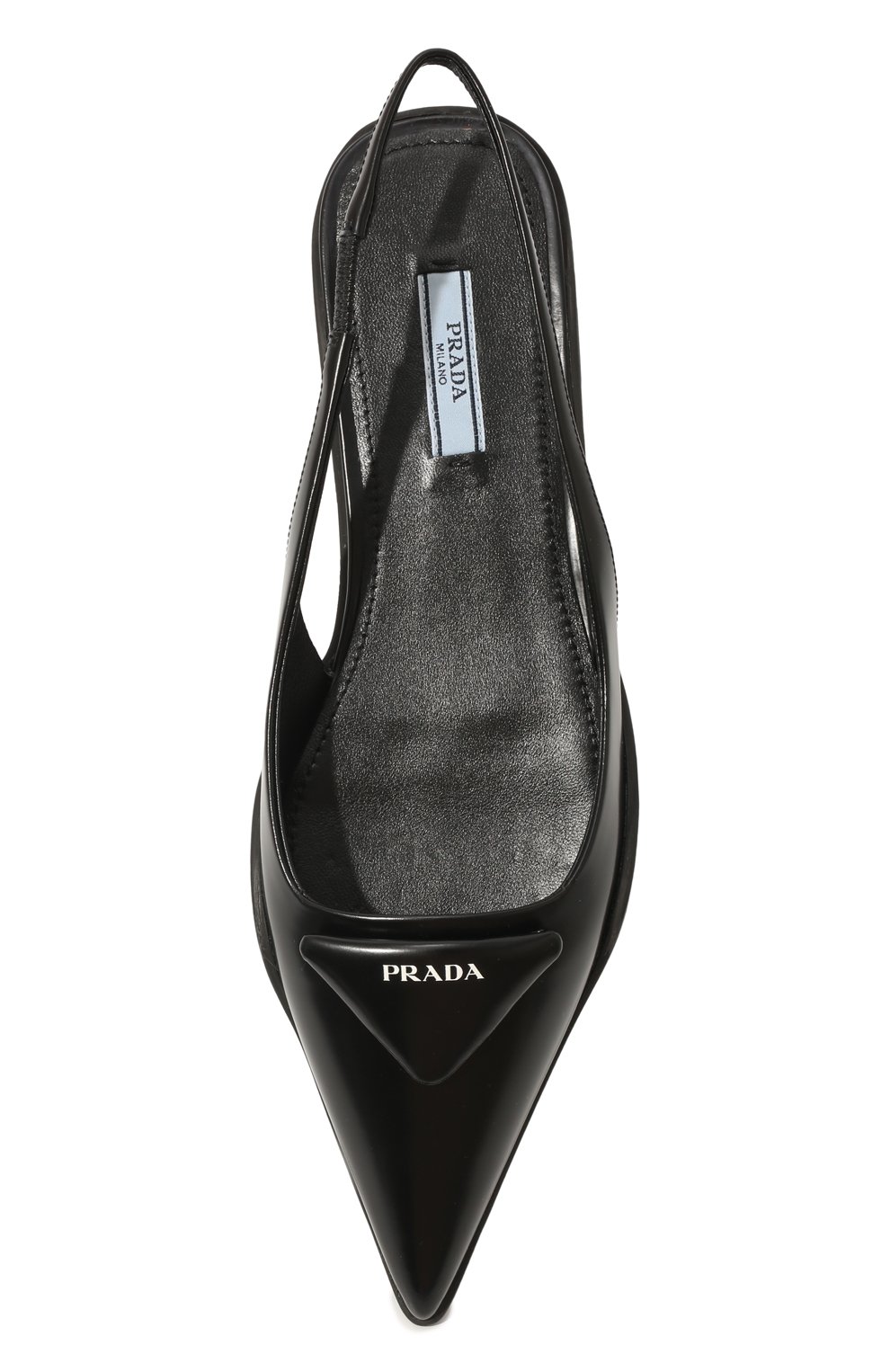 Кожаные балетки PRADA, арт. 1F819M-055-F0002-005, фото 6