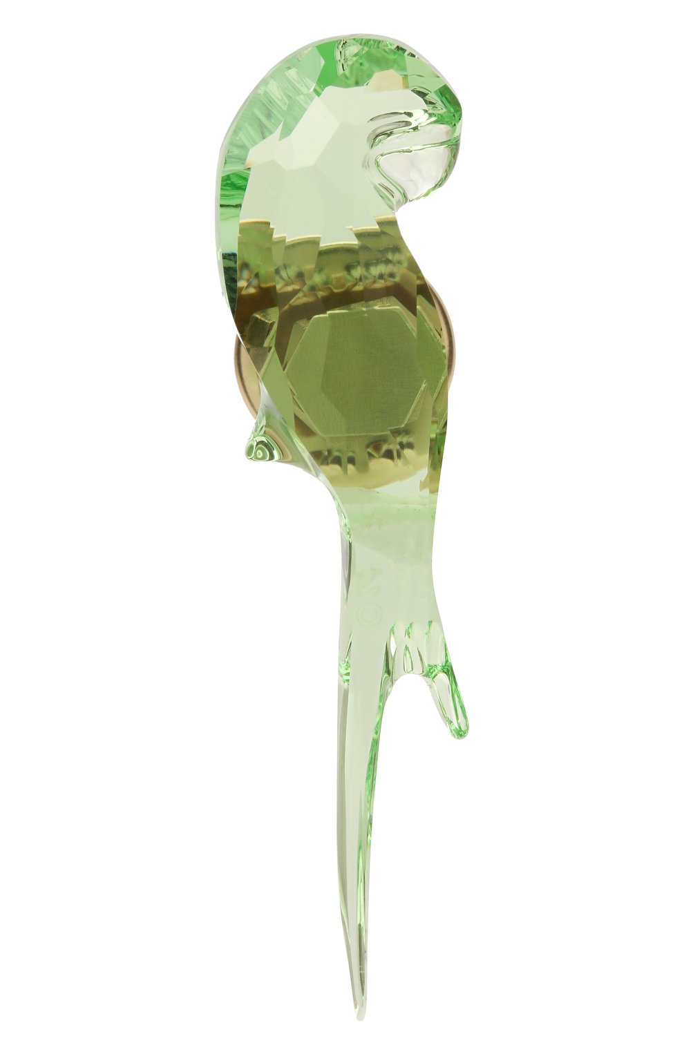 Магнит jungle beats parrot SWAROVSKI зеленого цвета по цене 4670 руб., арт. 5557813, фото 1 Магнит jungle beats parrot SWAROVSKI, арт. 5557813, фото 1