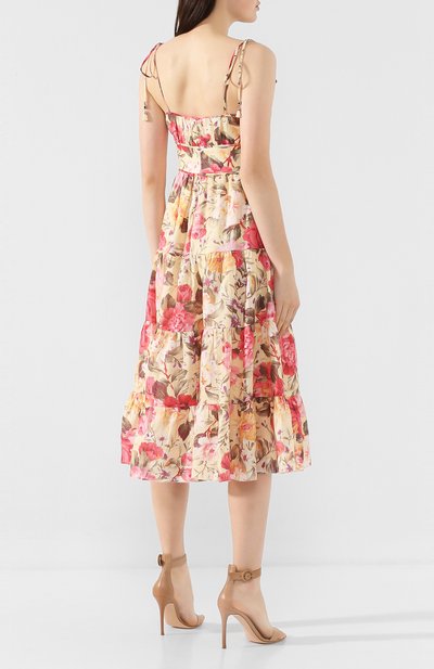 Льняное платье ZIMMERMANN желтого цвета по цене 76200 руб., арт. 6575DH0N, фото 4 Льняное платье ZIMMERMANN, арт. 6575DH0N, фото 4