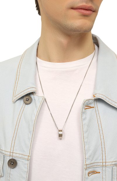 Кулон на цепочке MM6, арт. SM6UU0030 SV0186, фото 2