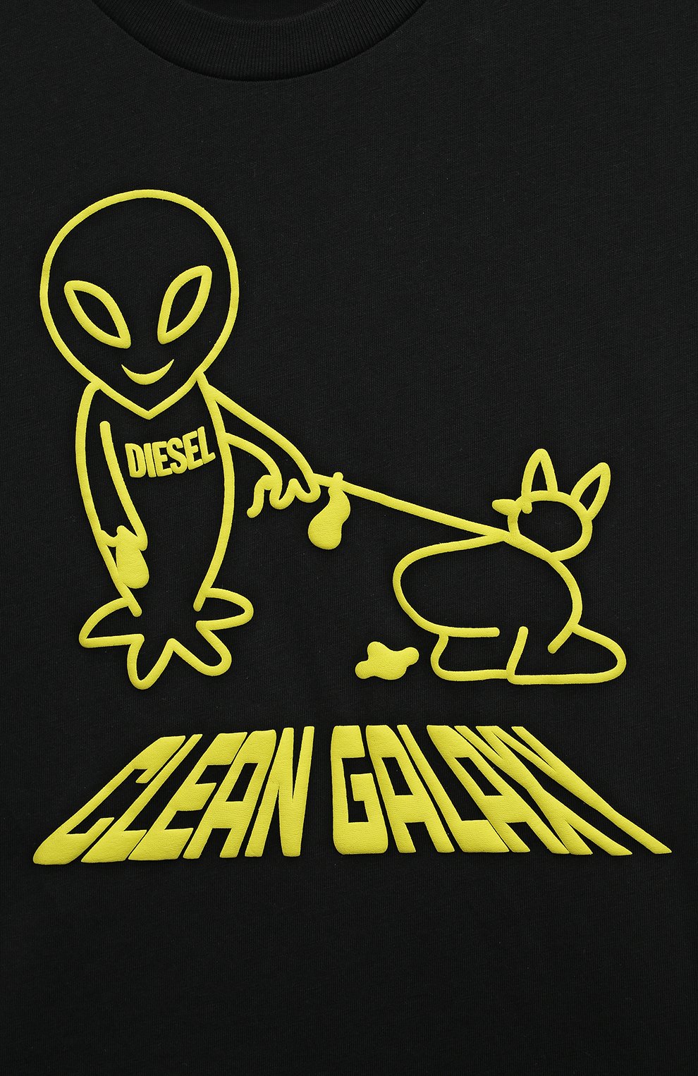 Хлопковая футболка DIESEL, арт. J00842-0HAYU, фото 3