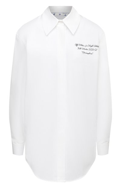 Хлопковая рубашка OFF-WHITE, арт. 0WGA031E20FAB0030110, фото 1